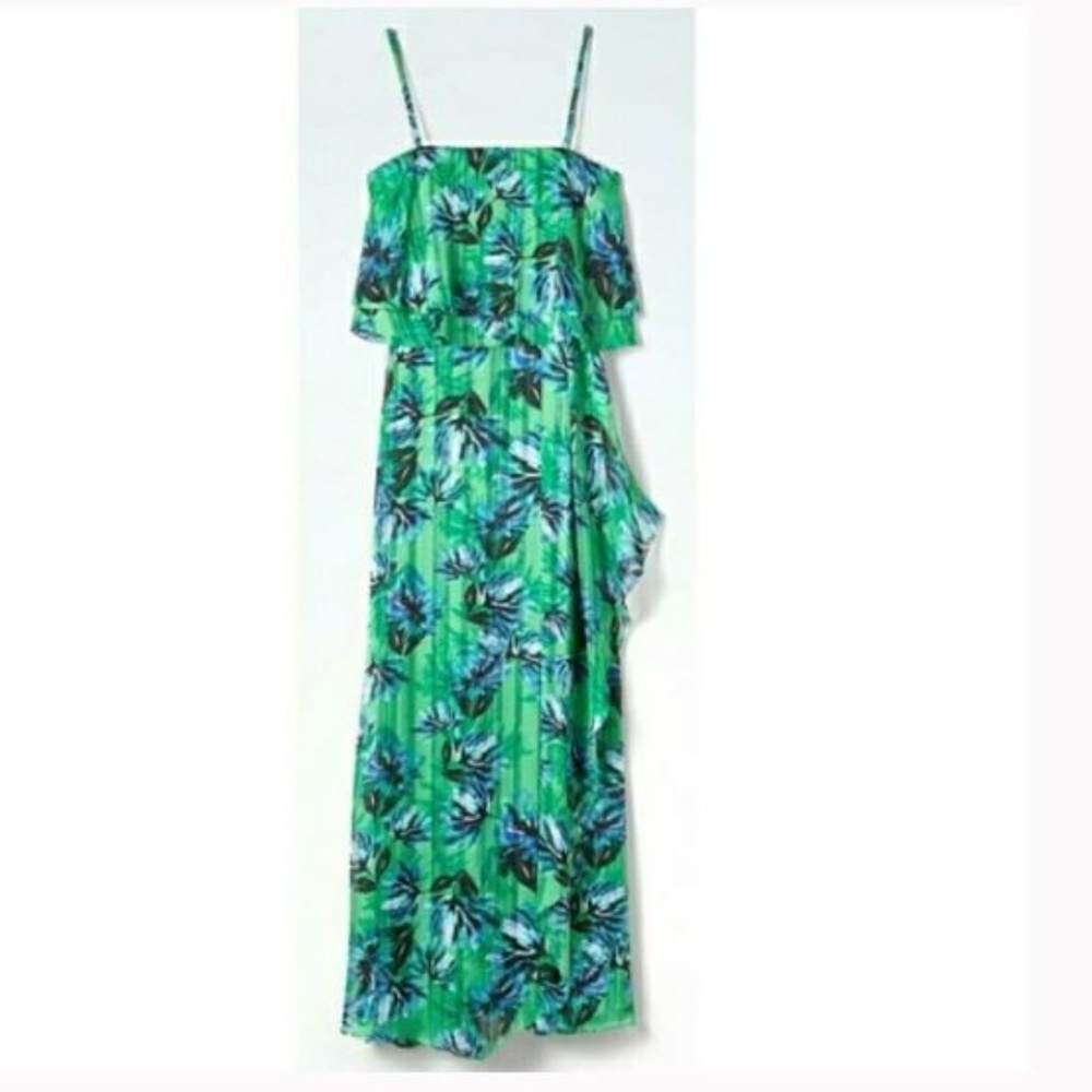 Banana Republic Floral Palm Maxi Dress